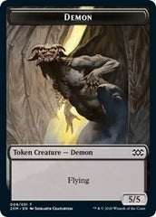 Demon // Germ Double-Sided Token [Double Masters Tokens] | GrognardGamesBatavia