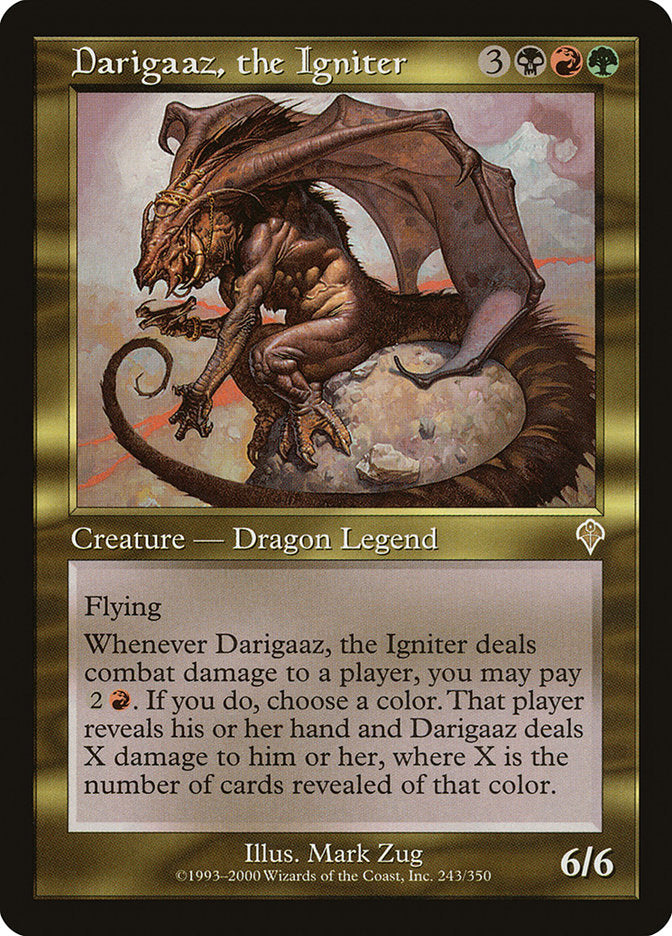 Darigaaz, the Igniter [Invasion] | GrognardGamesBatavia