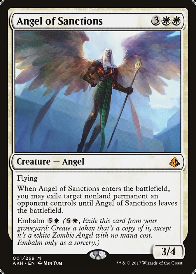 Angel of Sanctions [Amonkhet] | GrognardGamesBatavia