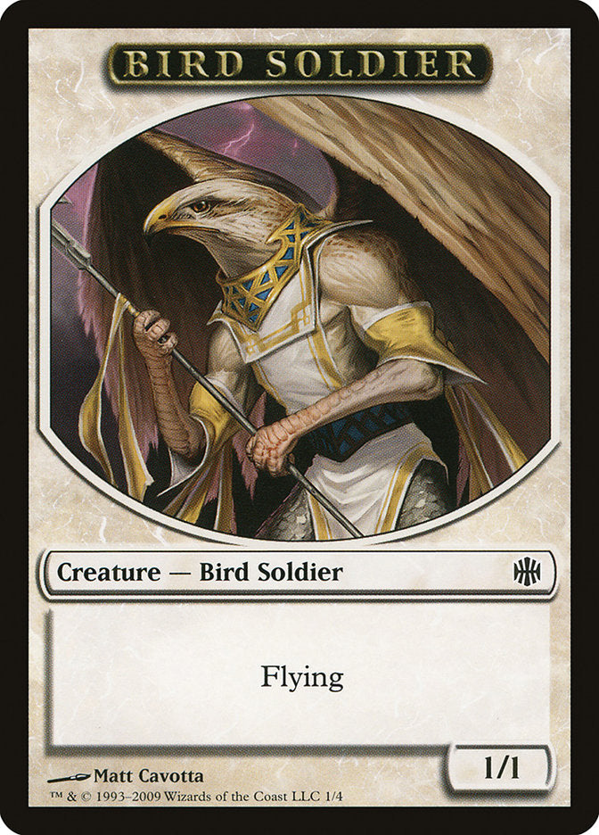 Bird Soldier Token [Alara Reborn Tokens] | GrognardGamesBatavia