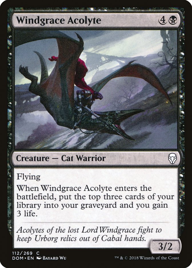 Windgrace Acolyte [Dominaria] | GrognardGamesBatavia