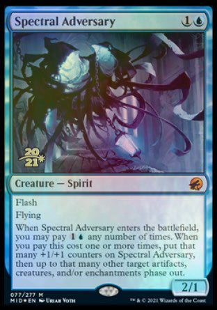 Spectral Adversary [Innistrad: Midnight Hunt Prerelease Promos] | GrognardGamesBatavia