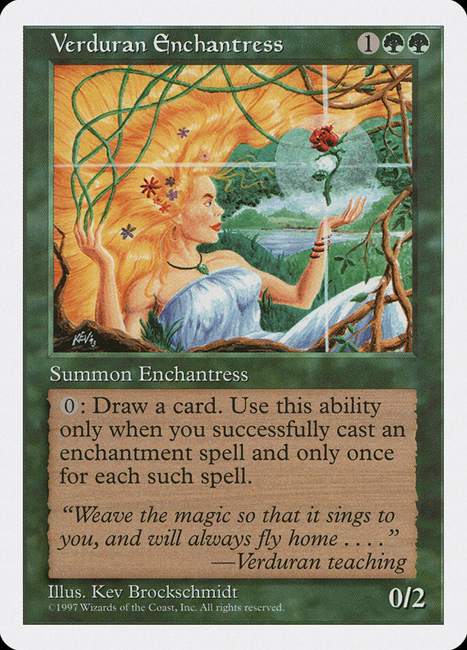 Verduran Enchantress [Fifth Edition] | GrognardGamesBatavia