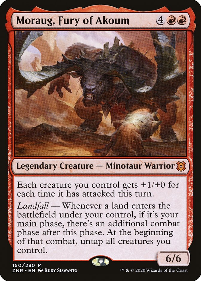 Moraug, Fury of Akoum [Zendikar Rising] | GrognardGamesBatavia