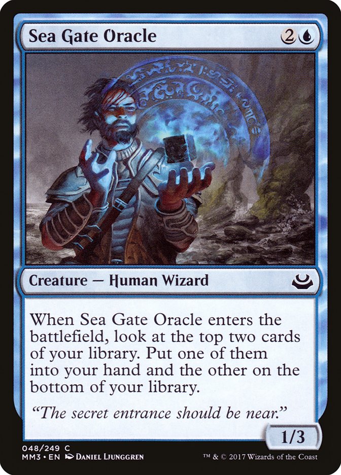 Sea Gate Oracle [Modern Masters 2017] | GrognardGamesBatavia