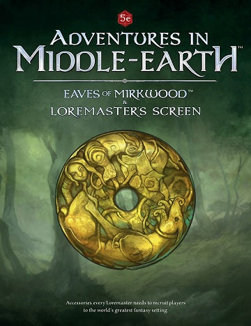 5E: Adventures in Middle-Earth Eaves of Mirkwood Loremaster's screen | GrognardGamesBatavia