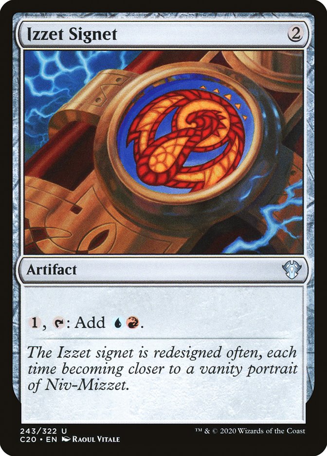 Izzet Signet [Commander 2020] | GrognardGamesBatavia