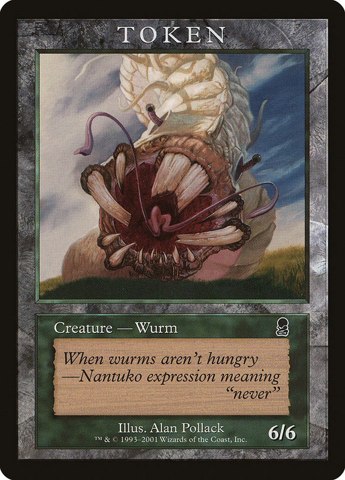 Wurm Token [Magic Player Rewards 2002] | GrognardGamesBatavia