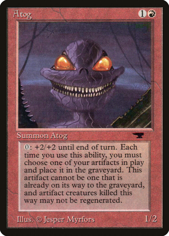 Atog (Misprinted) [Antiquities] | GrognardGamesBatavia