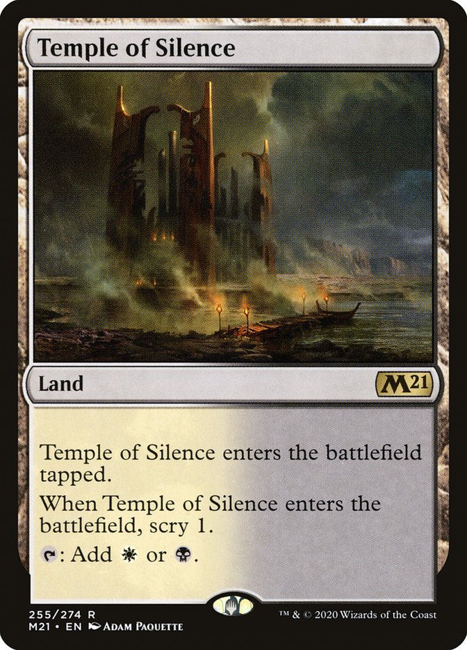 Temple of Silence [Core Set 2021] | GrognardGamesBatavia