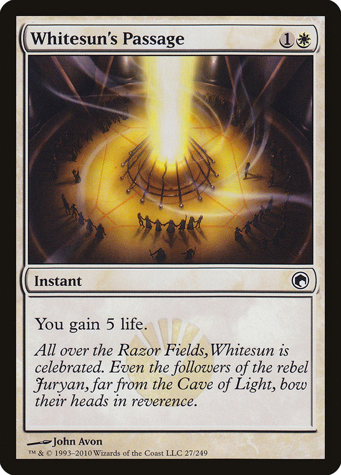 Whitesun's Passage [Scars of Mirrodin] | GrognardGamesBatavia