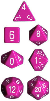 CHX25427 Opaque light Purple/White | GrognardGamesBatavia