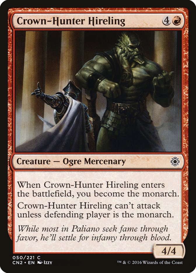 Crown-Hunter Hireling [Conspiracy: Take the Crown] | GrognardGamesBatavia