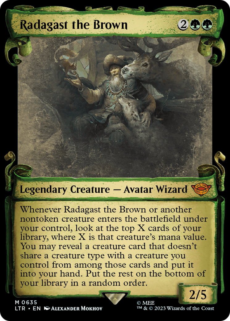 Radagast the Brown [The Lord of the Rings: Tales of Middle-Earth Showcase Scrolls] | GrognardGamesBatavia