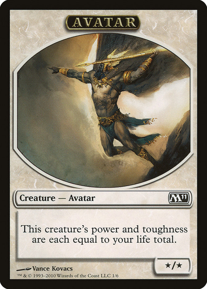 Avatar Token [Magic 2011 Tokens] | GrognardGamesBatavia