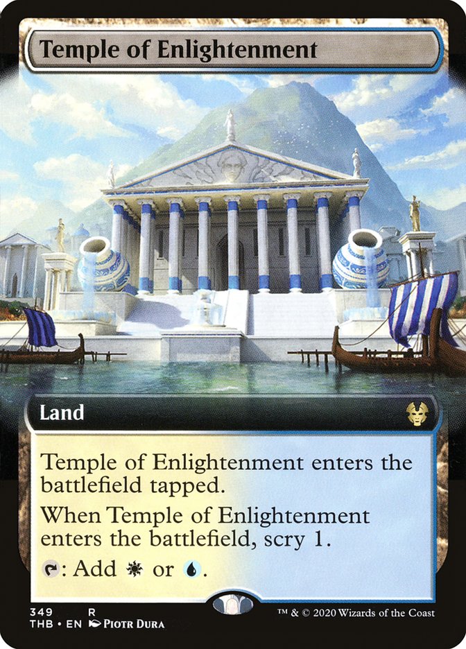 Temple of Enlightenment (Extended Art) [Theros Beyond Death] | GrognardGamesBatavia