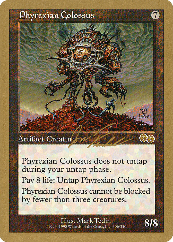 Phyrexian Colossus (Jon Finkel) [World Championship Decks 2000] | GrognardGamesBatavia