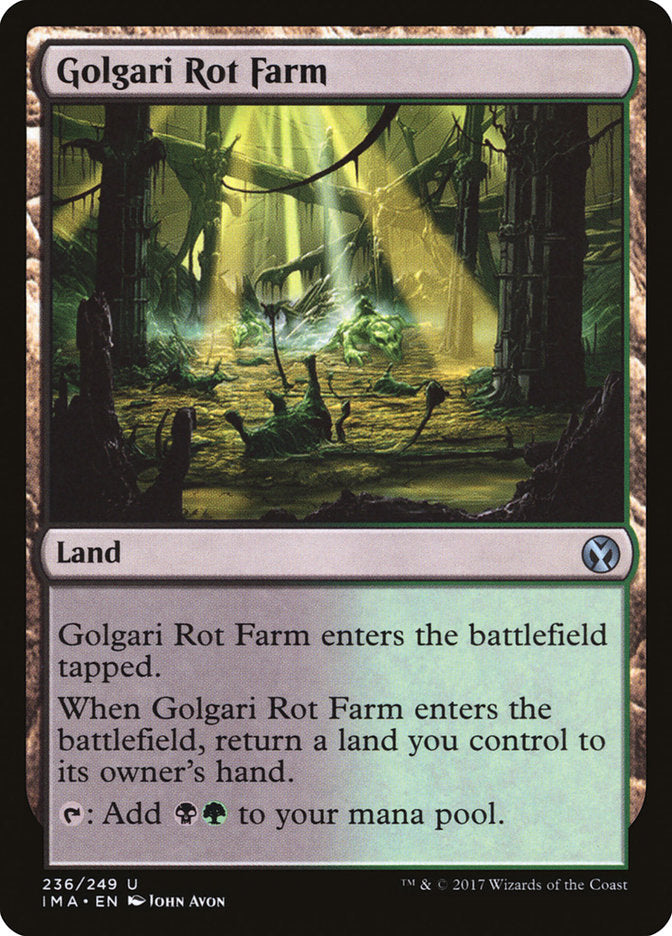 Golgari Rot Farm [Iconic Masters] | GrognardGamesBatavia