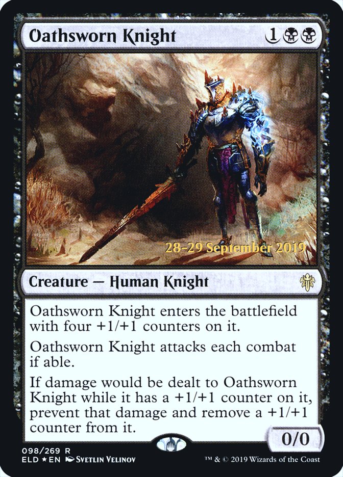 Oathsworn Knight [Throne of Eldraine Prerelease Promos] | GrognardGamesBatavia