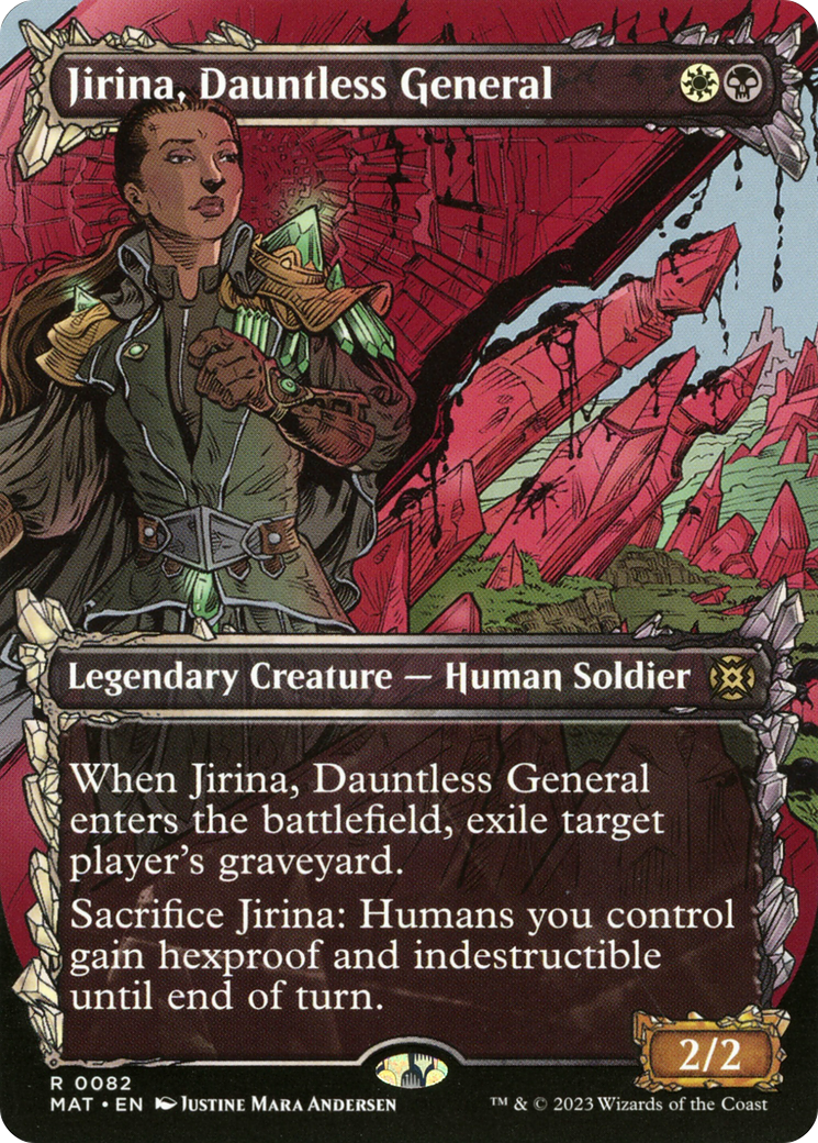 Jirina, Dauntless General (Showcase) [March of the Machine: The Aftermath] | GrognardGamesBatavia