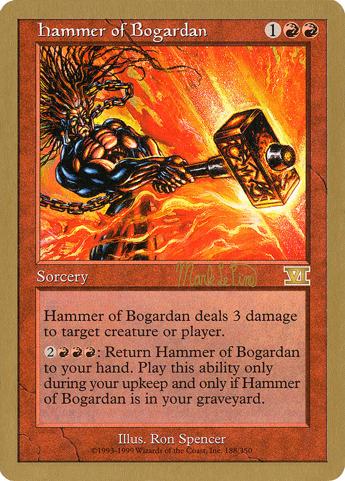 Hammer of Bogardan (Mark Le Pine) [World Championship Decks 1999] | GrognardGamesBatavia