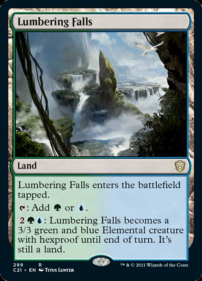 Lumbering Falls [Commander 2021] | GrognardGamesBatavia