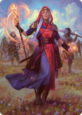 Jaya, Fiery Negotiator Art Card 1 [Dominaria United Art Series] | GrognardGamesBatavia