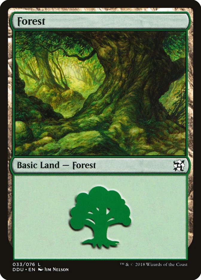 Forest (33) [Duel Decks: Elves vs. Inventors] | GrognardGamesBatavia