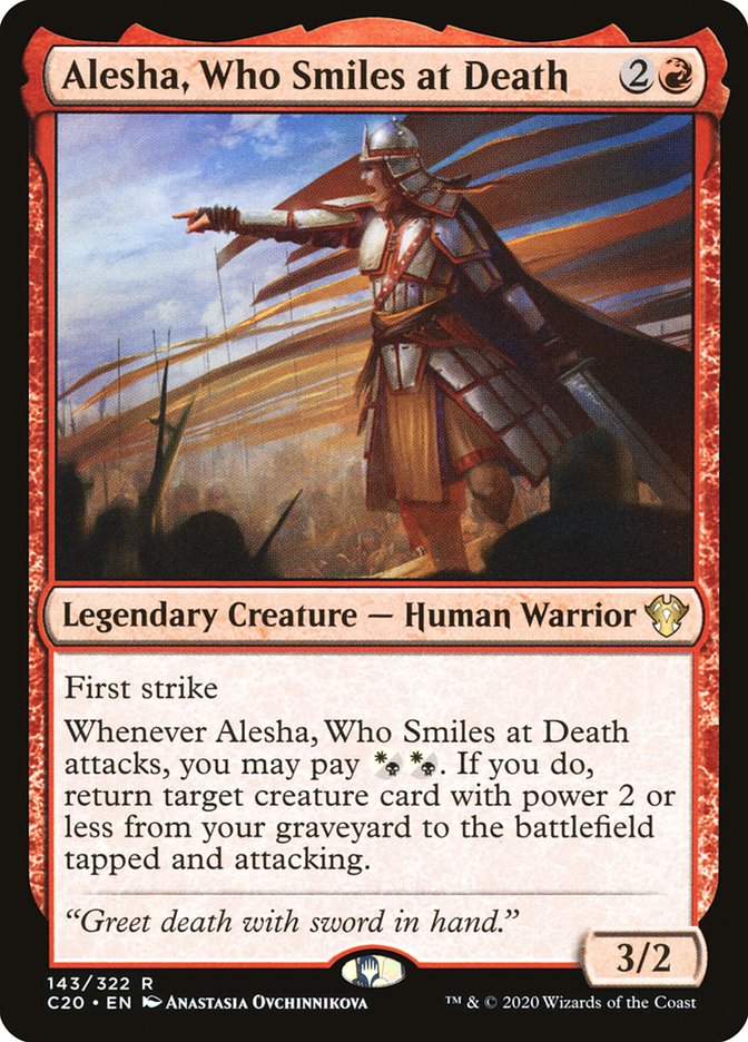 Alesha, Who Smiles at Death [Commander 2020] | GrognardGamesBatavia