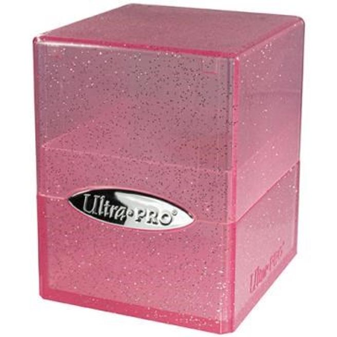 Ultra Pro Satin Cube Deck Box - Pink | GrognardGamesBatavia