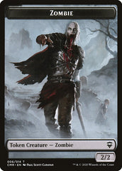 Golem // Zombie Double-Sided Token [Commander Legends Tokens] | GrognardGamesBatavia