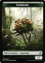 Saproling // Morph Double-Sided Token [Commander 2019 Tokens] | GrognardGamesBatavia