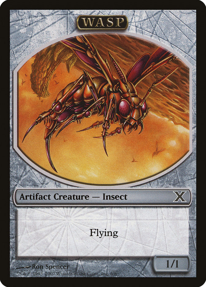 Wasp Token [Tenth Edition Tokens] | GrognardGamesBatavia