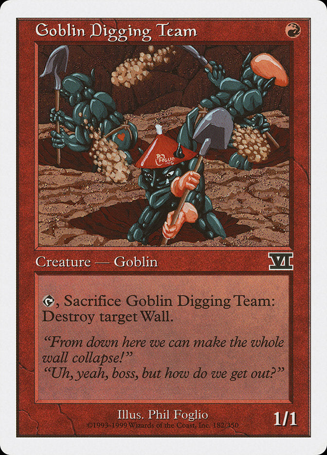 Goblin Digging Team [Classic Sixth Edition] | GrognardGamesBatavia