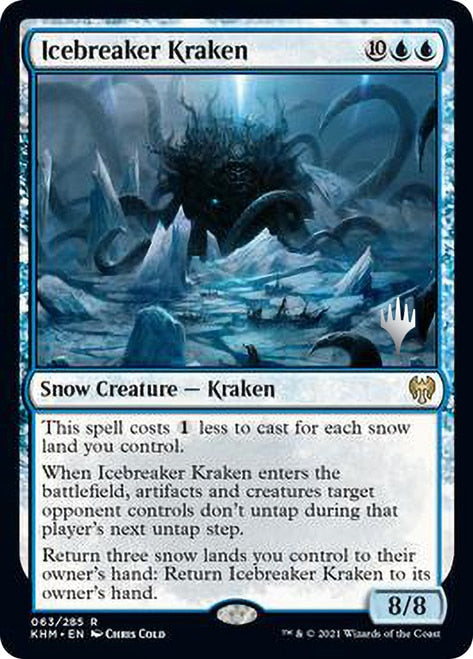 Icebreaker Kraken (Promo Pack) [Kaldheim Promos] | GrognardGamesBatavia