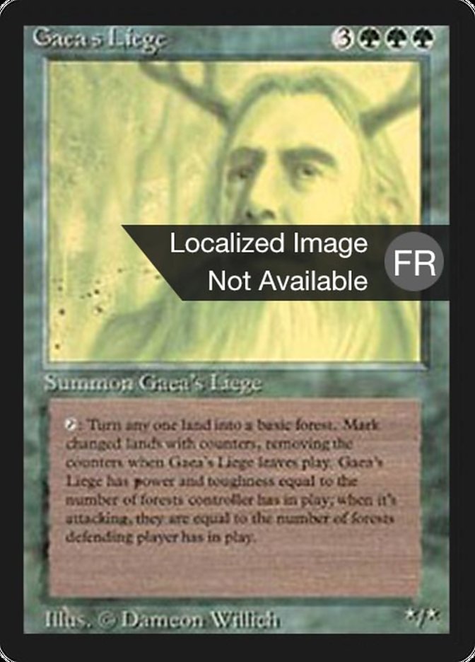 Gaea's Liege [Foreign Black Border] | GrognardGamesBatavia