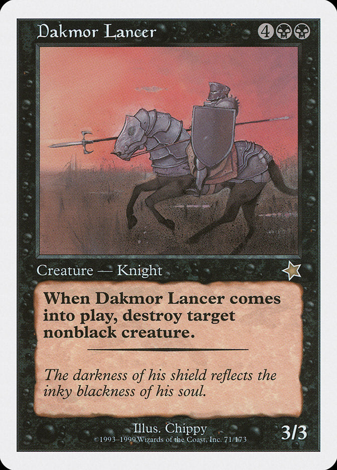 Dakmor Lancer [Starter 1999] | GrognardGamesBatavia