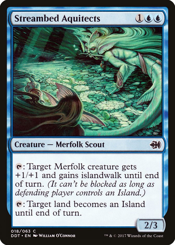 Streambed Aquitects [Duel Decks: Merfolk vs. Goblins] | GrognardGamesBatavia