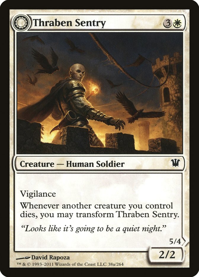 Thraben Sentry // Thraben Militia [Innistrad] | GrognardGamesBatavia