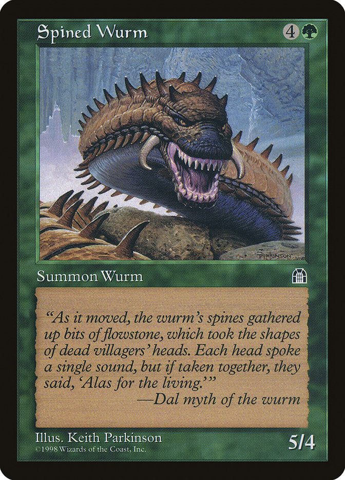 Spined Wurm [Stronghold] | GrognardGamesBatavia