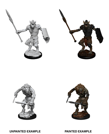 WizKids 900666 NMM Gnoll & Gnoll Flesh Gnawer | GrognardGamesBatavia