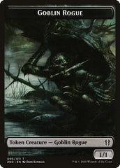 Faerie Rogue // Goblin Rogue Double-Sided Token [Zendikar Rising Commander Tokens] | GrognardGamesBatavia