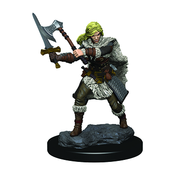 WizKids 930205 NMM Premium Female Human Barbarian | GrognardGamesBatavia