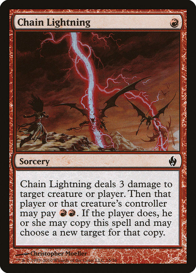 Chain Lightning [Premium Deck Series: Fire and Lightning] | GrognardGamesBatavia