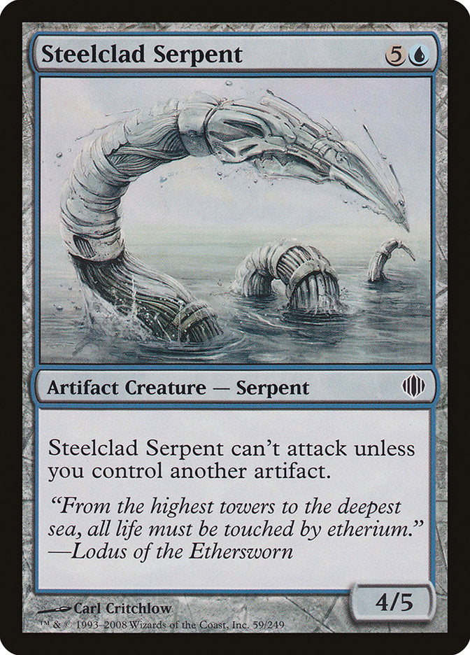 Steelclad Serpent [Shards of Alara] | GrognardGamesBatavia