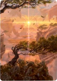 Windswept Heath Art Card [Zendikar Rising Art Series] | GrognardGamesBatavia