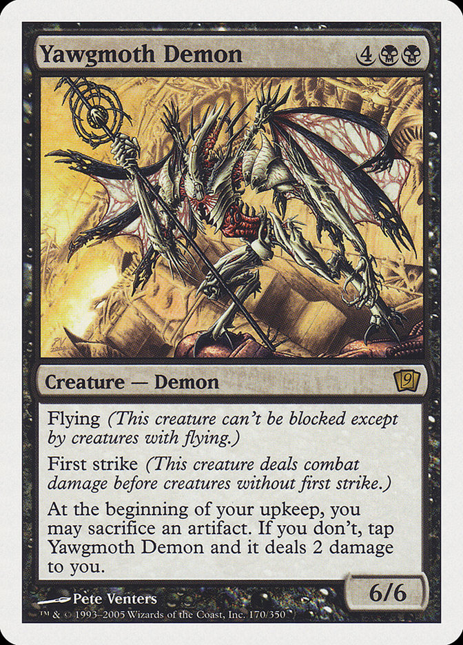 Yawgmoth Demon [Ninth Edition] | GrognardGamesBatavia