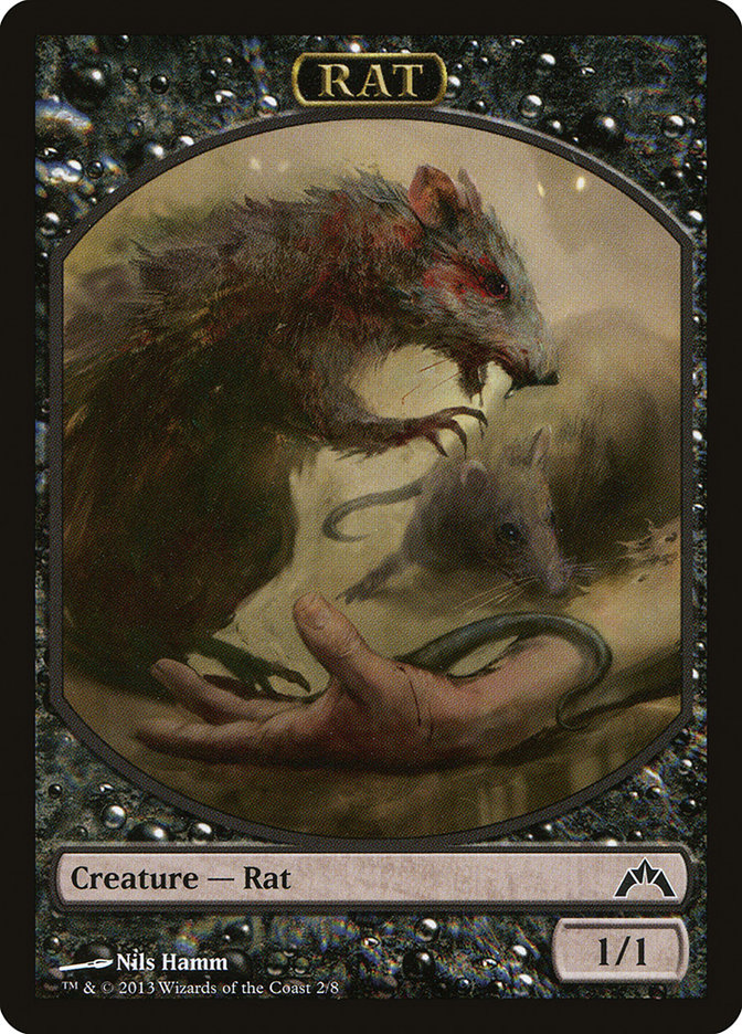 Rat Token [Gatecrash Tokens] | GrognardGamesBatavia