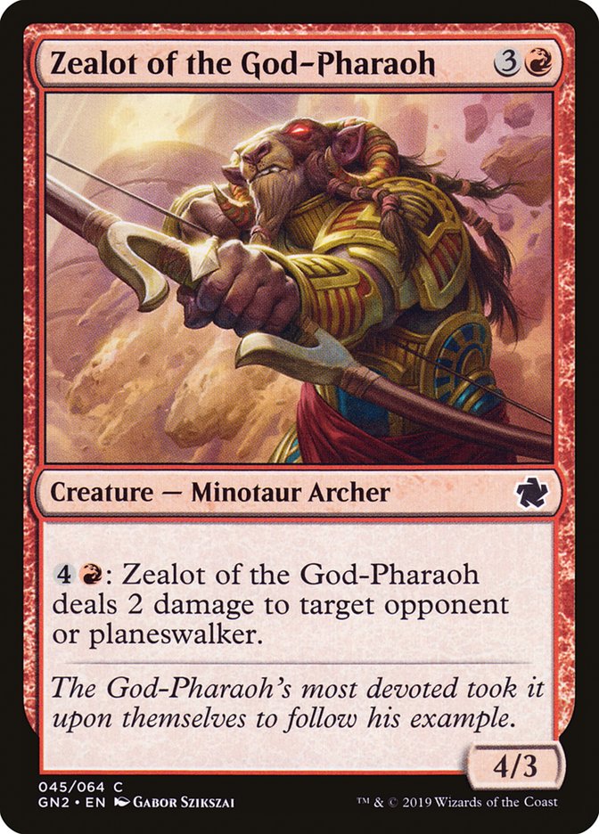 Zealot of the God-Pharaoh [Game Night 2019] | GrognardGamesBatavia