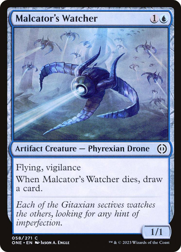 Malcator's Watcher [Phyrexia: All Will Be One] | GrognardGamesBatavia